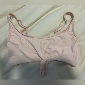 Frankie’s bikinis - blush pink top